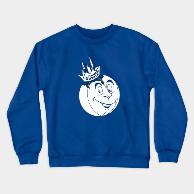 DEFUNCT - CINCINNATI ROYALS Crewneck Sweatshirt by LocalZonly